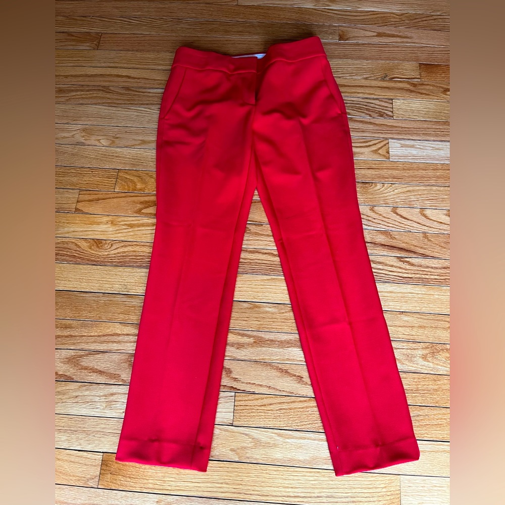LOFT Marisa Red Pants - Size 0